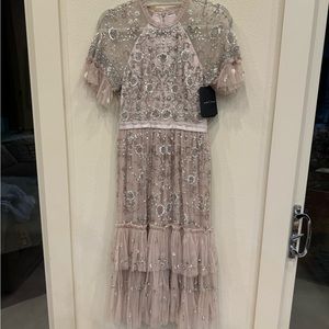 Needle and Thread pink dress